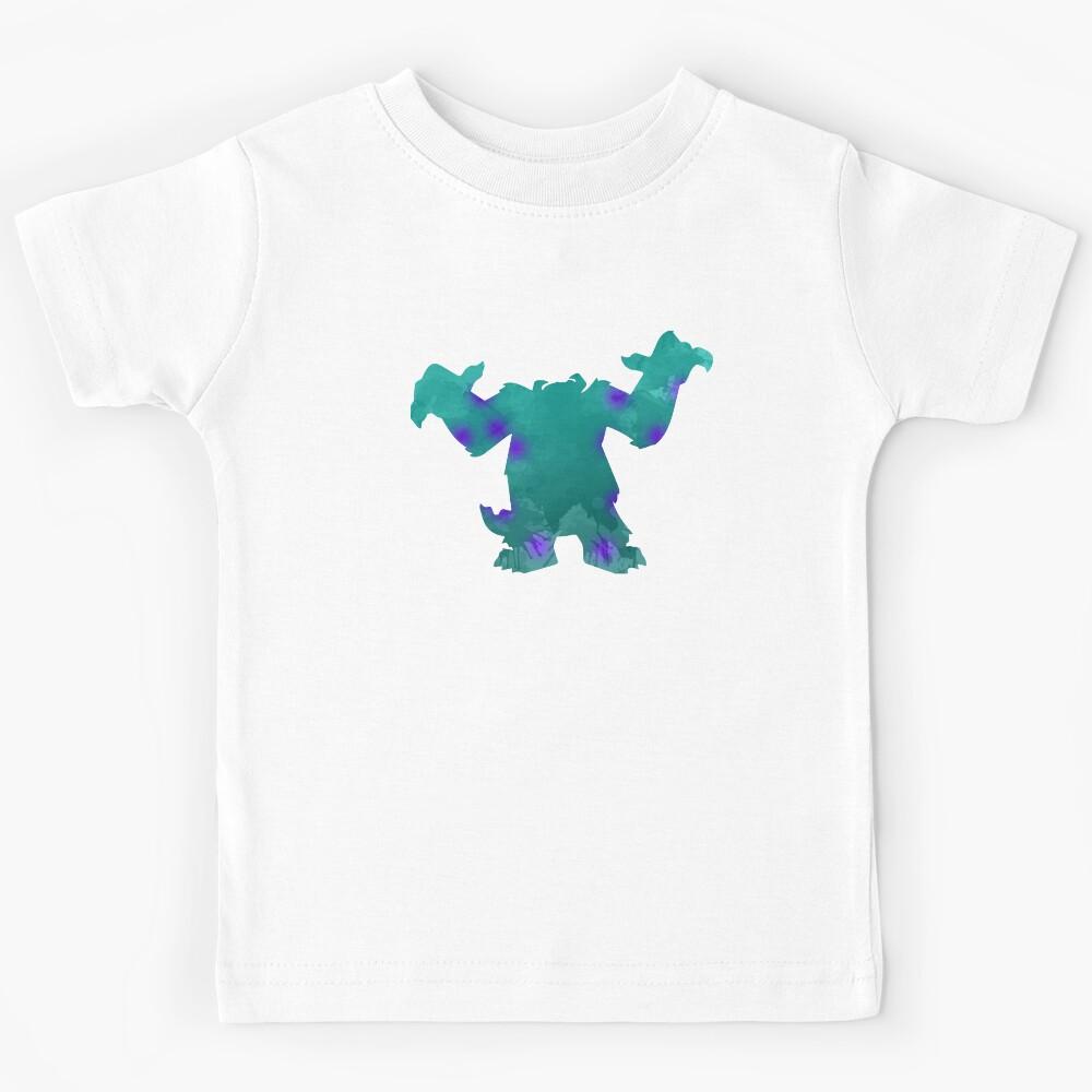 Monster Inspired Silhouette Kids T-Shirt 140