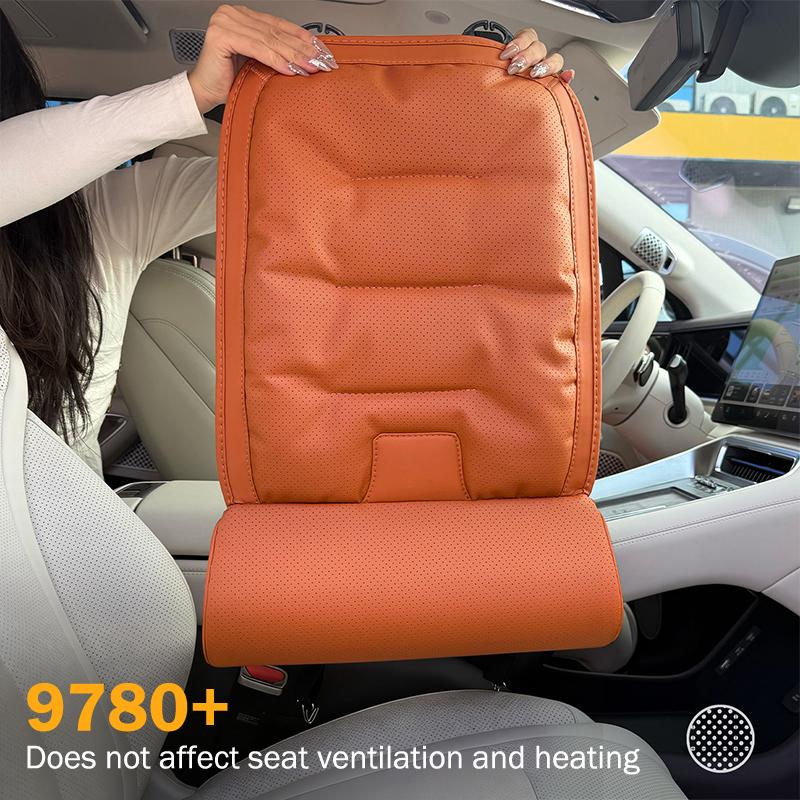 Car Seat Cushion With Leg Support Universal Car Seat Protection Cover With Extension Leg Rest Padding Relieve Fatigue