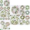Charming 40cm Artificial Rose Peony Flower Garland With No Color Fading