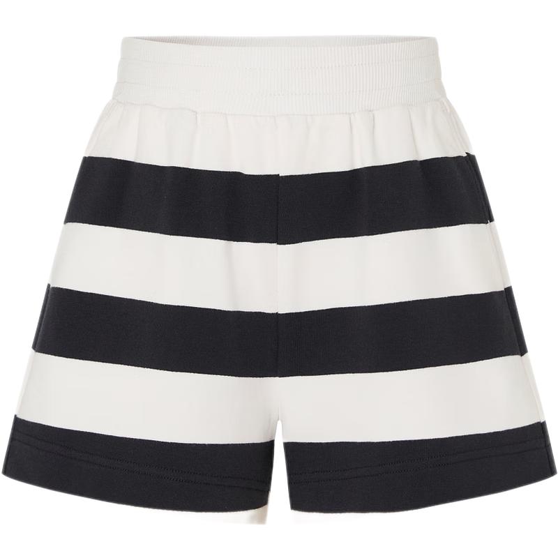 little MO&Co. Girls  Striped Casual Summer Shorts 150