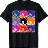 Angela - Superstar - Davis Schwarzes Damen Modern Classic T-Shirt