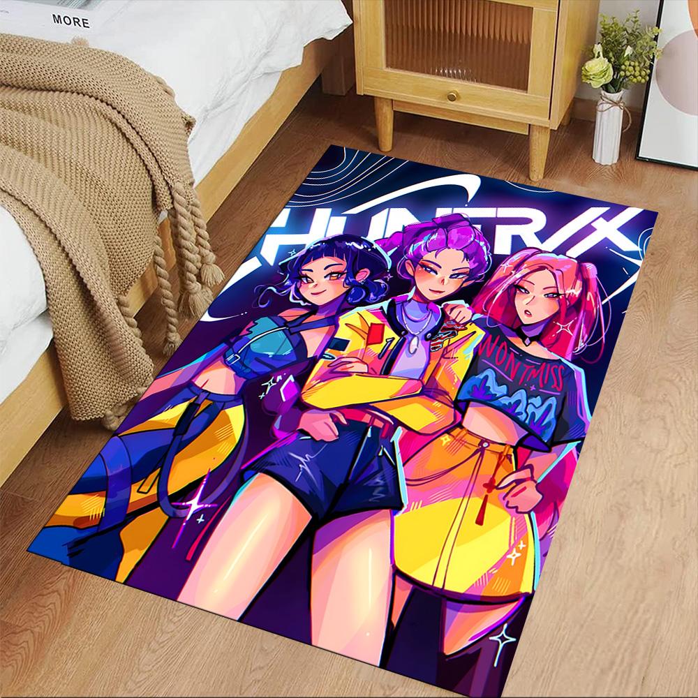 Dreams Urban Vibes Area Rug Design for Study room Game Room Hallway Balcony Anti-slip Rug Anime Office Decor Gift for Festivals