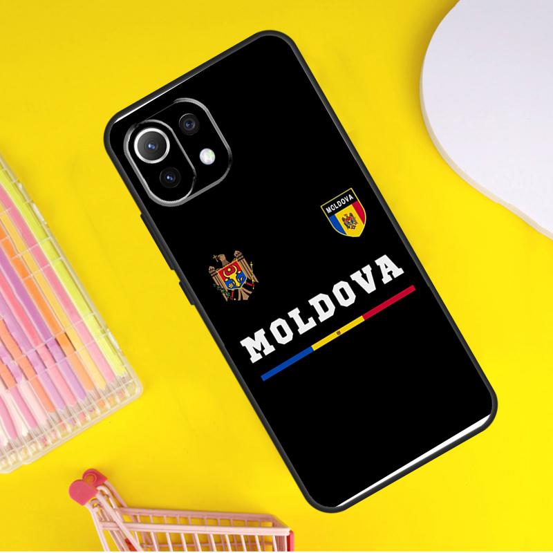 Bandeira da Moldávia Moldavos Capa Para Xiaomi 14 Ultra 13 11T 12T 13T 14T Pro POCO X6 X7 Pro X3 X5 F3 F5 F6 M6 Pro Capinha