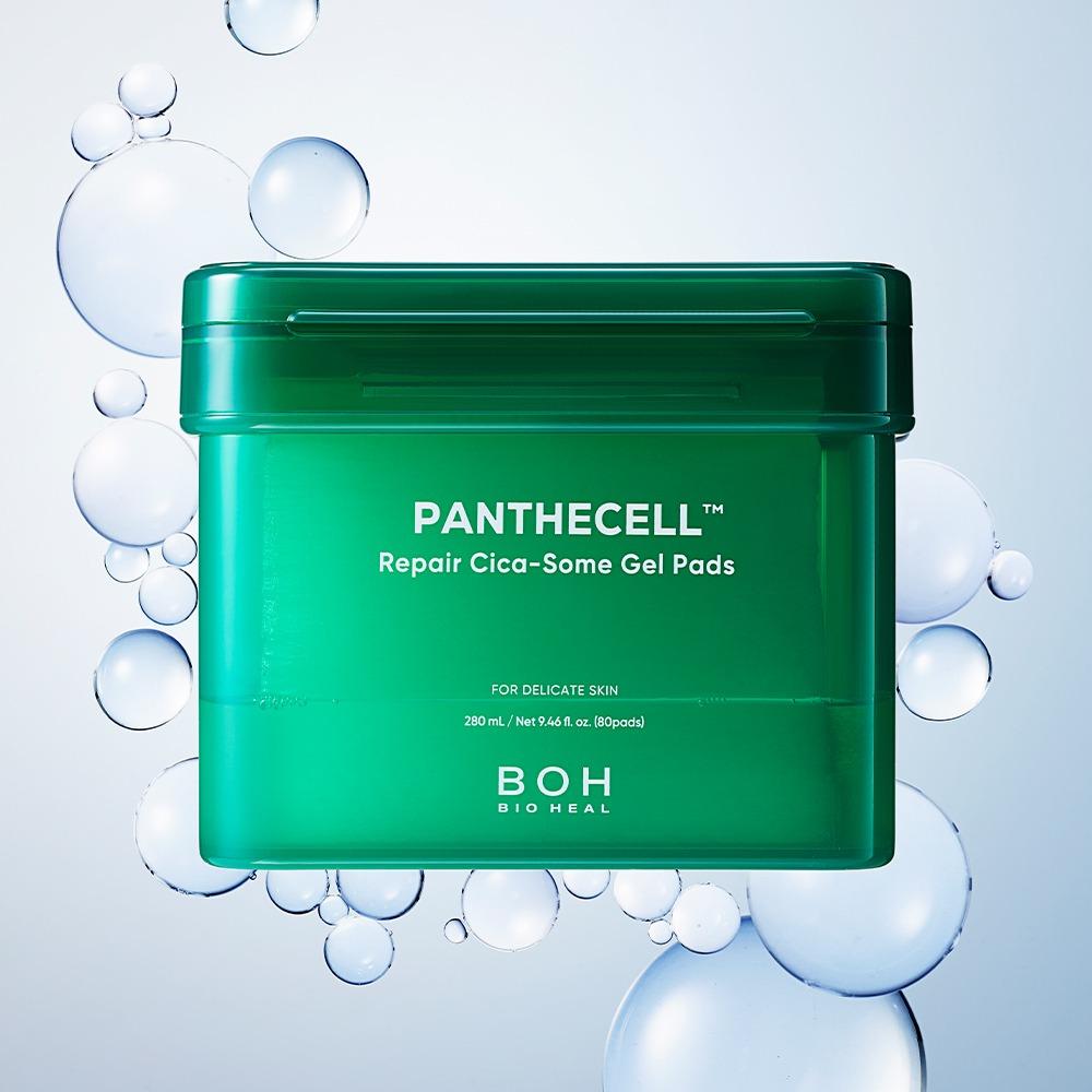 BIOHEAL BOH Panthecell Repair Cica-Some Gelling Pad Skin Soothing Barrier Care 80 Pads 280ml Facial Toner Pad Korean Skincare