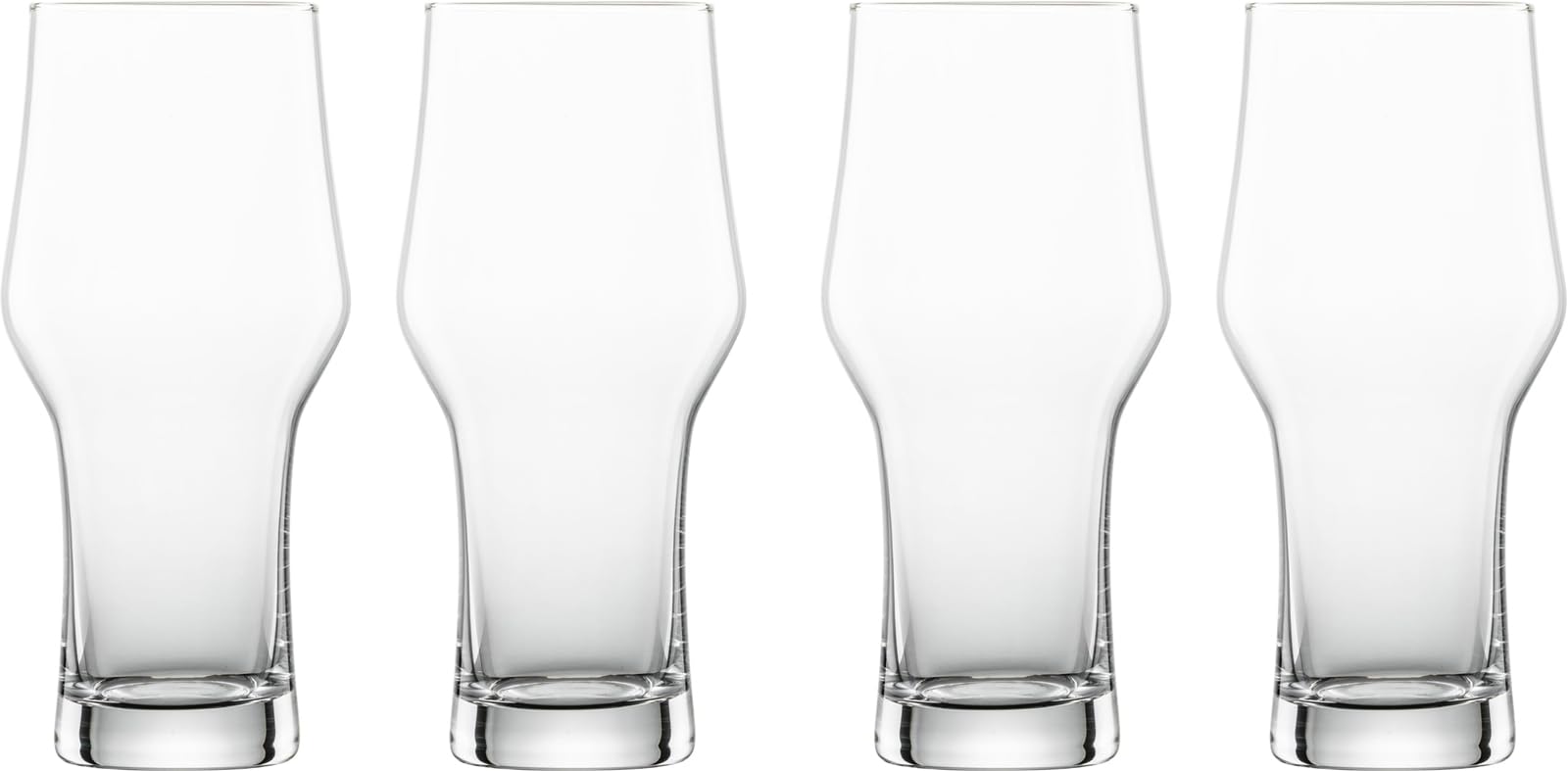 

ZWIESEL GLAS Break-Resistant Beer Glasses, Beer Basic, Wheat, 4-Piece Machine-Made Glass (l123649)