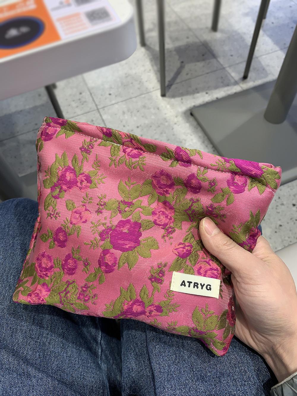 

Косметичка Портативная дорожная сумка Сумка для хранения Высококлассная сумочка для девочек розы красного