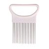 1Pcs Stainless Steel Onion Needle Fork Vegetable Fruit Slicer Tomato Cutter Cutting Holder Kitchen Accessorie Tool