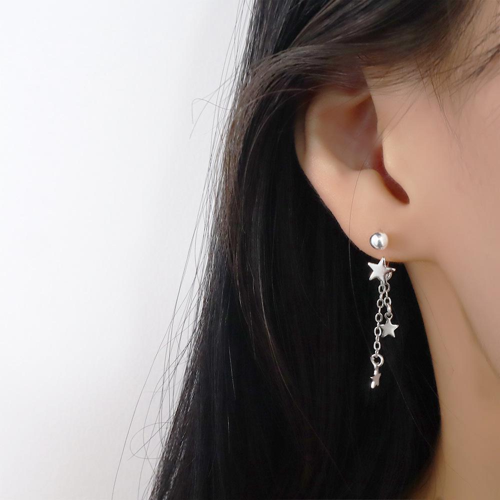 Elegant Lotus Tassel Earrings - Chinese Style Flower Danglers