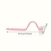 1pc V-Shaped Toilet Brush for Bedroom, Bathroom, Toilet, Kitchen, Dead-end Cleaning Brush, Wall Mounted Manual Cleaning Brush