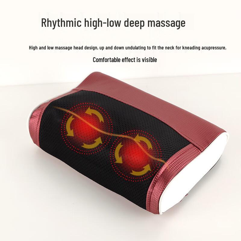 Electric Kneading Neck and Shoulder Massager Pillow