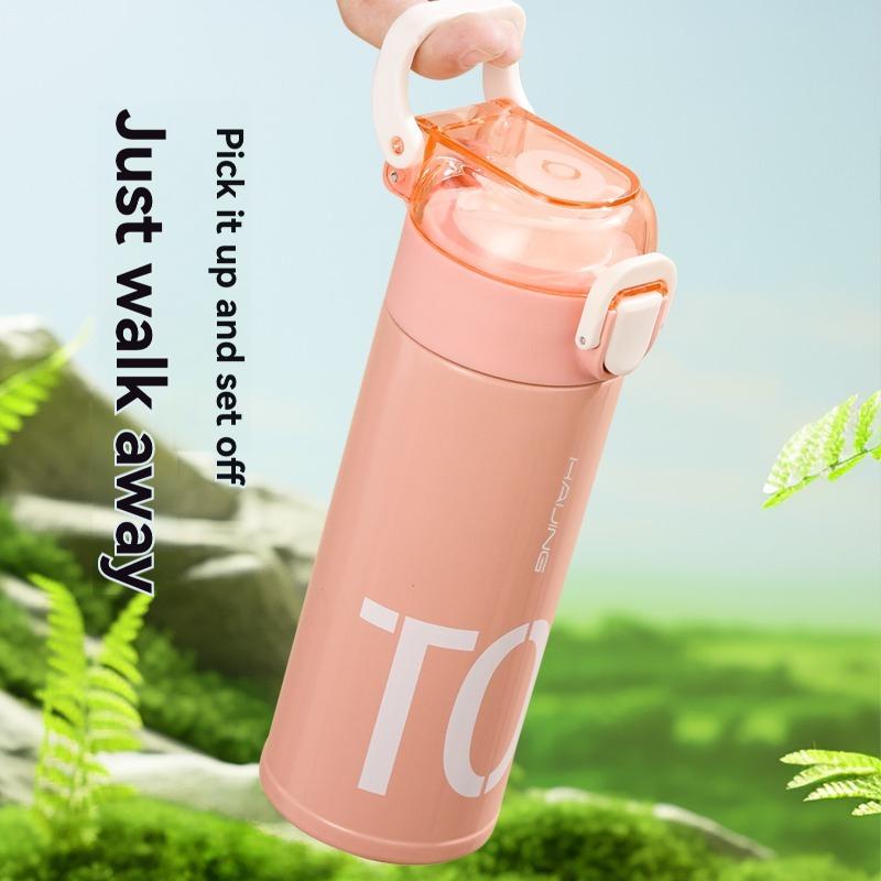 420ml Nerezová termoska s dvojitou stěnou Termo láhev Cestovní hrnek na čaj a kávu Vakuová nádoba na vodu Termohrnek Venkovní hrnek na pití