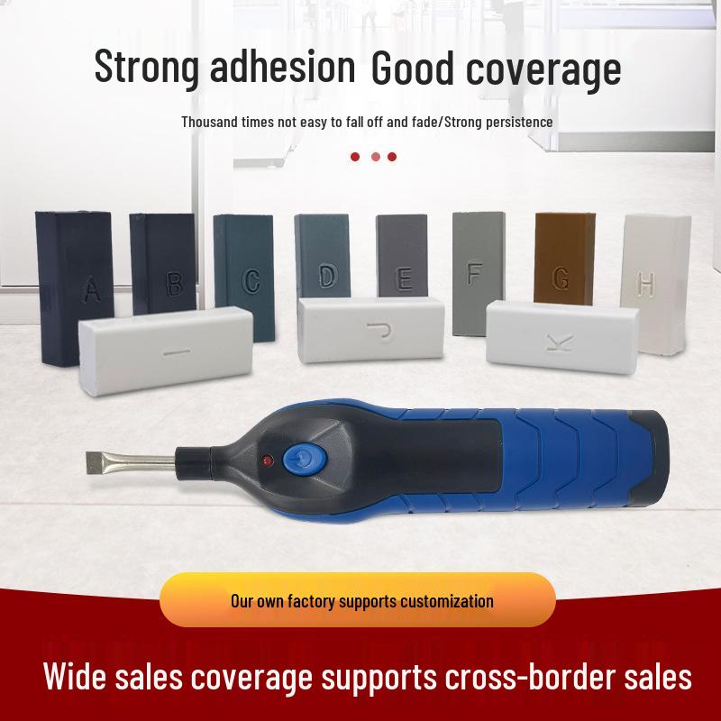 Rechargeable Plastic Floor Repair Tool Set - Multifunctional DIY Toolbox