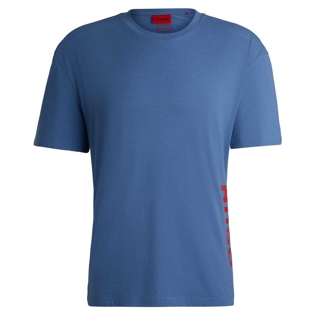 Hugo Mens Logo Organic Cotton T-Shirt