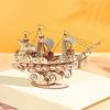 Robotime 3D Puzzle Wooden Craft Gift Toy Educational Boys Girls Adults Entrance Celebration Year Birthday Christmas Present (Sailing Ship TG305)