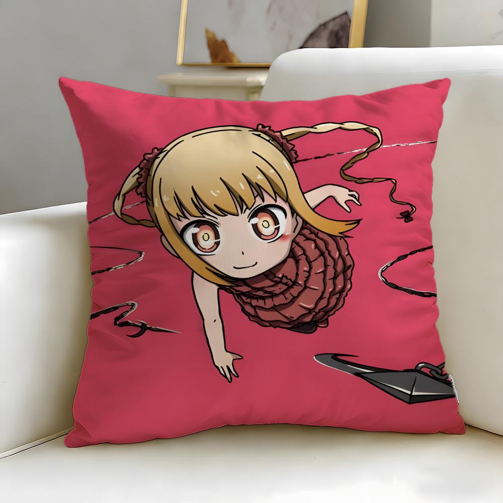 anime Darwins Game Cushion Cover Soft EasyWash Pillow Case Versatile for Couch Bed Travel and Office