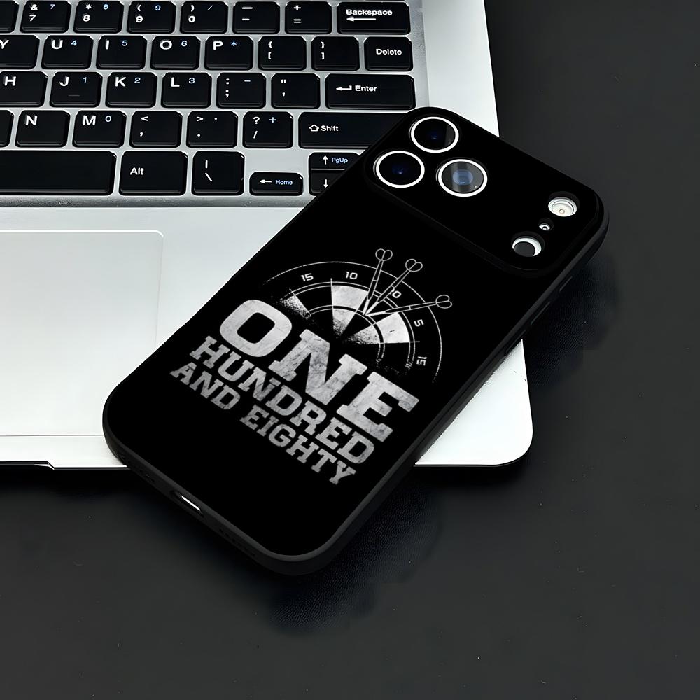 Playroom Dart Printed Phone Case For IPhone 17 Air 16 E Pro Max 15 14 13 Mini 12 Pro 11 Max Plus Black Soft Shell