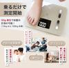 Dretetc Body Fat Scale, Doctor Scan, Visceral Fat Level, BMI, Backlight, Dark Gray