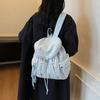 Schoolbag Japanese Travel Ultra Lightweight Backpack Niche Design Outdoor Camping Backpack Withdrawal Color Contrast Backpack Women