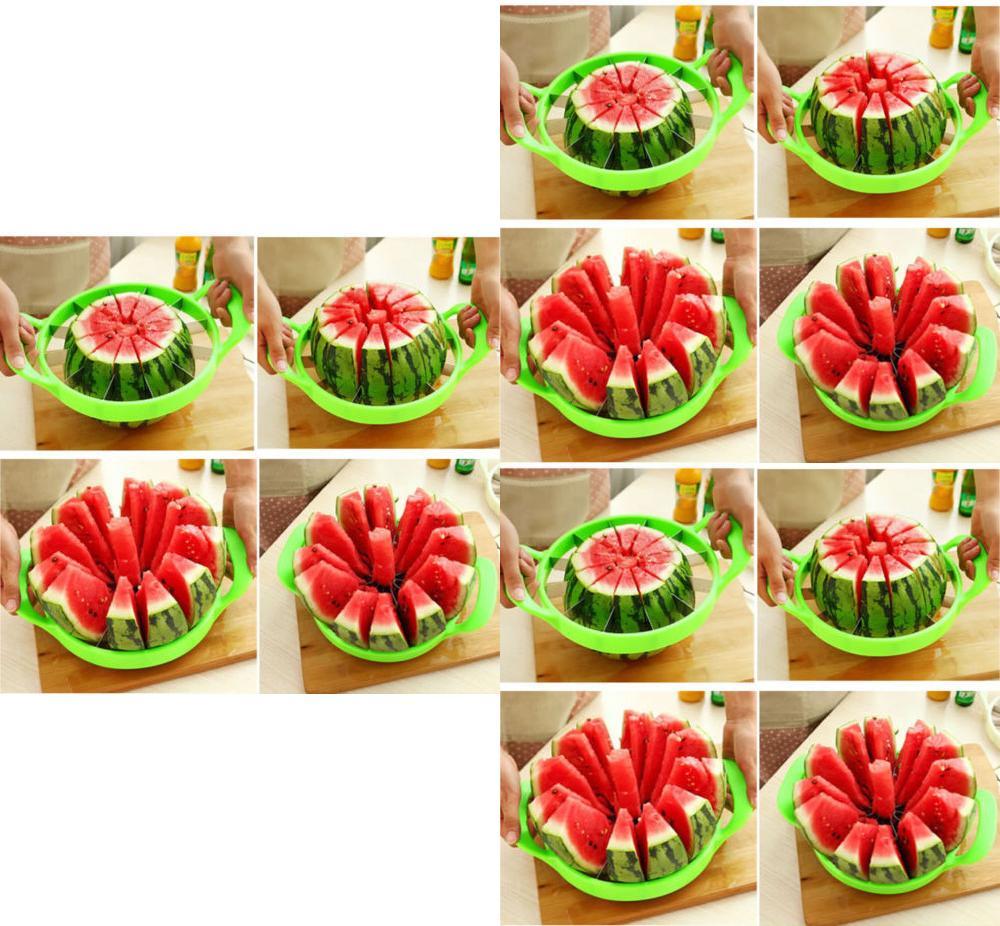 Stainless Steel Fruit Slicer With Multifunction Design For Home Kitchen Food Preparation