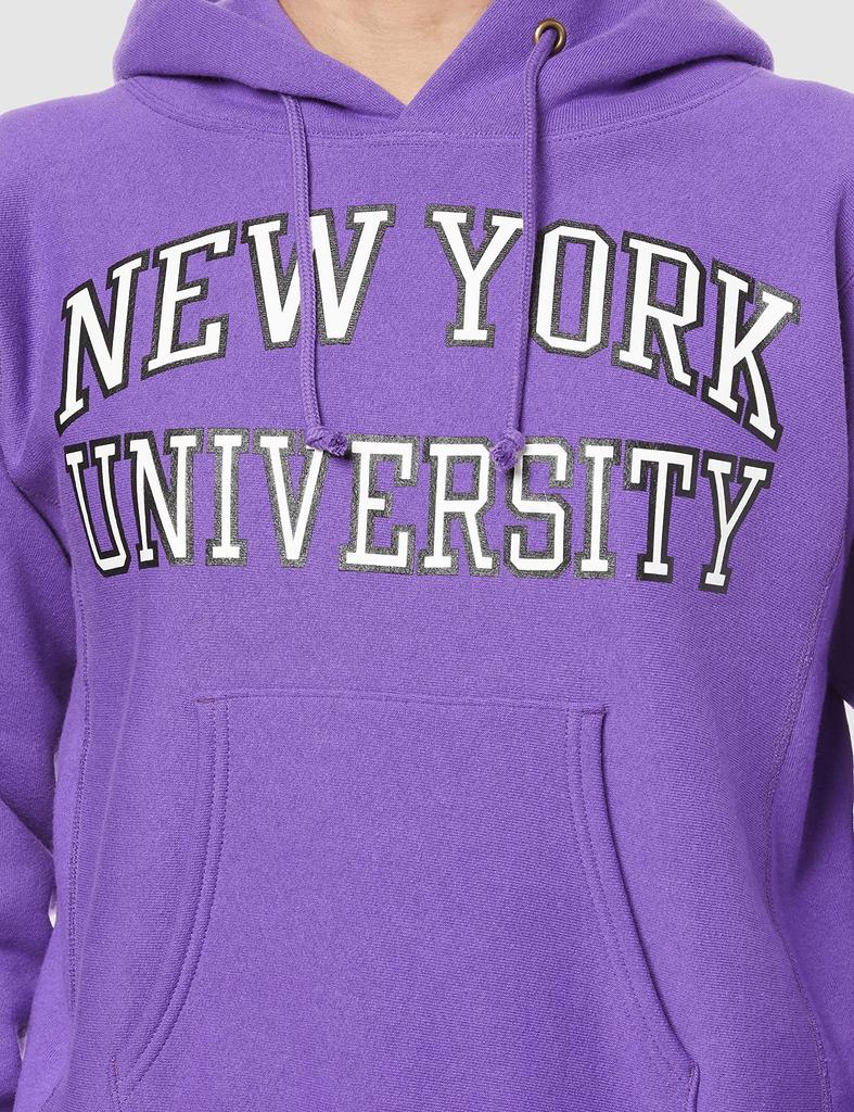 Champion Reverse Hooded Made in Size S Weave® Sweatshirt, USA, C5-U107, Men's, Violet,