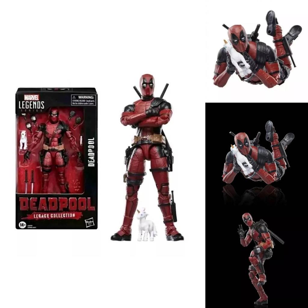 Deadpool Action Figure With Articulated Joints And Movie Accurate Wolverine Suit