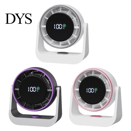Desktop Airflow Fan for Kitchen Portable Fan, USB Rechargeable Personal Cooling with Adjustable Travel Airflow, Quiet Air Circulator Office Dormitory