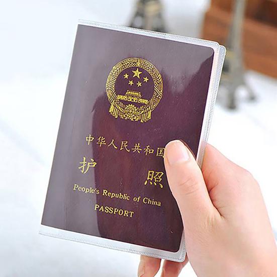 Passport Cover Functional Waterproof Transparent Resealable Clear Passport