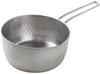 Ernest 15cm Yukihira Saucepan with Hammered Milk and Dishwasher Stainless Made In Edges, Double-Sided Spout, Saucepan, Pan, Gas, IH, Safe, Steel,