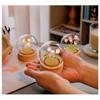 Flower Night Light Tulip Night Lamp Home Decoration Night Light Bedside Light for Office Bedroom Purple