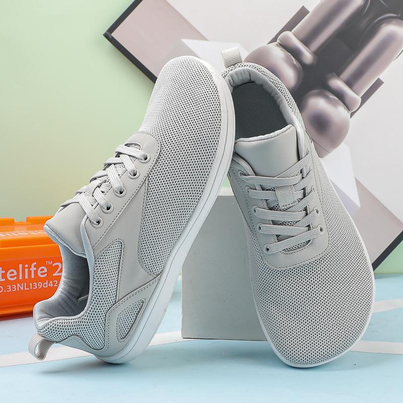 Wide-Toed Shoes Unisex Mesh Breathable Casual Men Shoes Comfortable Outdoor Barefoot Walking Sports Shoes