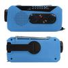 Notradio Handkurbel Stromerzeugung Solarradio mit LED-Taschenlampe 2000mAh Aufladung für Camping