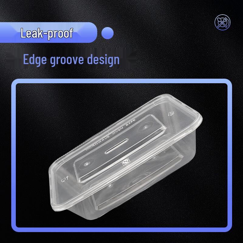 Disposable Rectangular 650ml Food Container