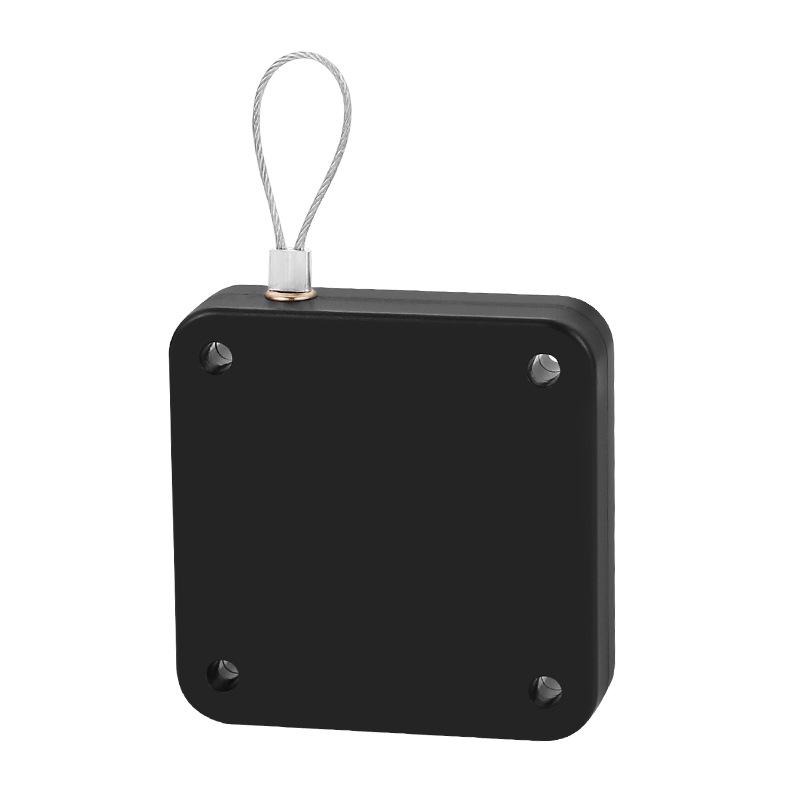 Retractable Steel Wire Automatic Door Closer - Hole-Free, Push-Pull Mechanism