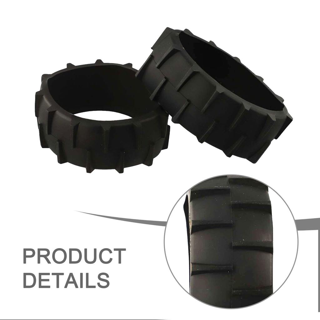 1/2/4pcs Robot Tondeuse à Gazon Caoutchouc Anti Poulie Convient Pour Dreame A1 Tondeuse Robotique Roue Avant Accessoires Tondeuse à Gazon