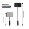 Extendable Handle Windshield Cleaner Magnetic Lock Glass Cleaning Kit Car Window Cleaning Tool Detachable Pads Streak-Free