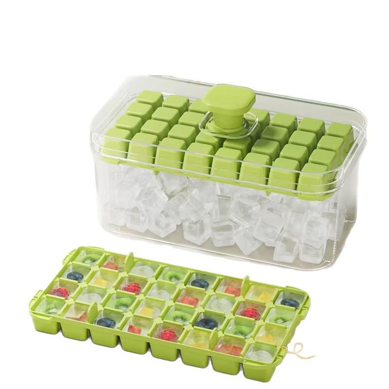 Guang Zhuo Jia Press Ice Tray Mold with Lid