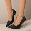 Women's Luxury Pointed-Toe High Heels, Spring 2026 Collection, Comfortable Fit, Thin Heel, Large Sizes Available.