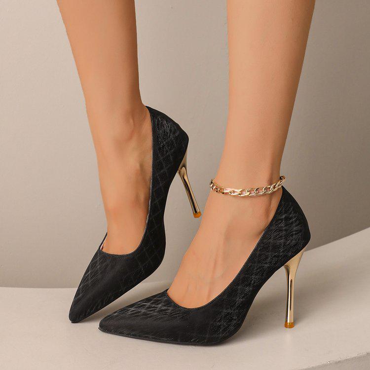 Women's Luxury Pointed-Toe High Heels, Spring 2026 Collection, Comfortable Fit, Thin Heel, Large Sizes Available.