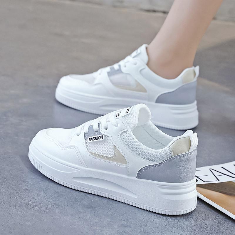 

Женские дышащие белые весенние кроссовки - легкие повседневные кроссовки для бега QR-663 39