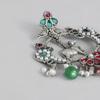 Oxidised Silver Polish Earrings, Silver Pearl Jewelry, Handmade Earring, Women Fashion Earrings