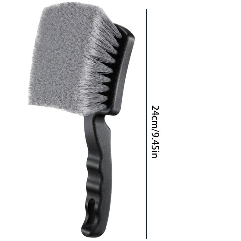 Car Tire Brush Tire Brush For Car Detailing No Scratch Long Bristle Scrubber Detailing Tools Cleaning Supplies For Auto Truck