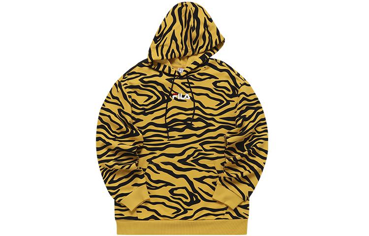 Men's FILA Co-branded Year Of The Tiger Collection Sweatshirts Unisex All Over Print Hooded (Non-detachable)