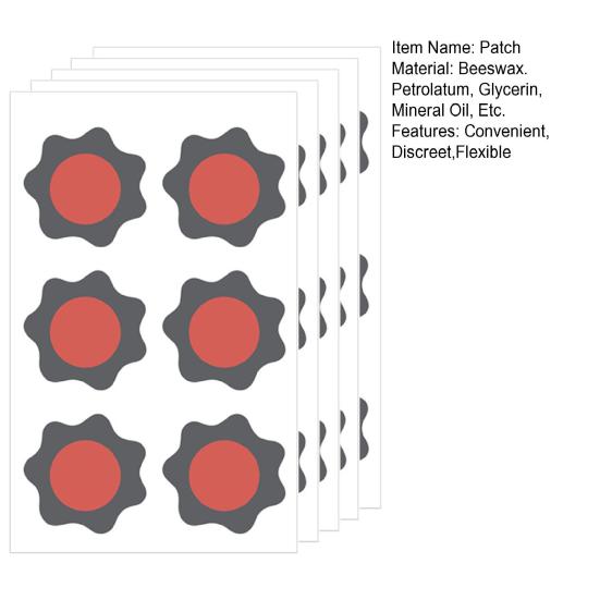 30Pcs Abdominal Support Patches Wider Patch Lightweight Flexible Coverage Body Skin-friendly Adhesive Patch with Botanical Ingredients