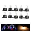 Lot de 5 ou 10 ampoules LED T3 T4.2 pour éclairage intérieur de voiture, indicateur de réchauffement automatique, 12 V, installation facile, accessoires d'éclairage