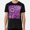 Aboriginal Art Pink Pattern Family Gathering S To 5XL Made In the AU/USA T-Shirt