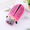 Pet Dog Toy: Cartoon Beetle Squeaky Plush with Crinkle Paper, Teething Cleaning & Chewing Toy for Boredom Relief