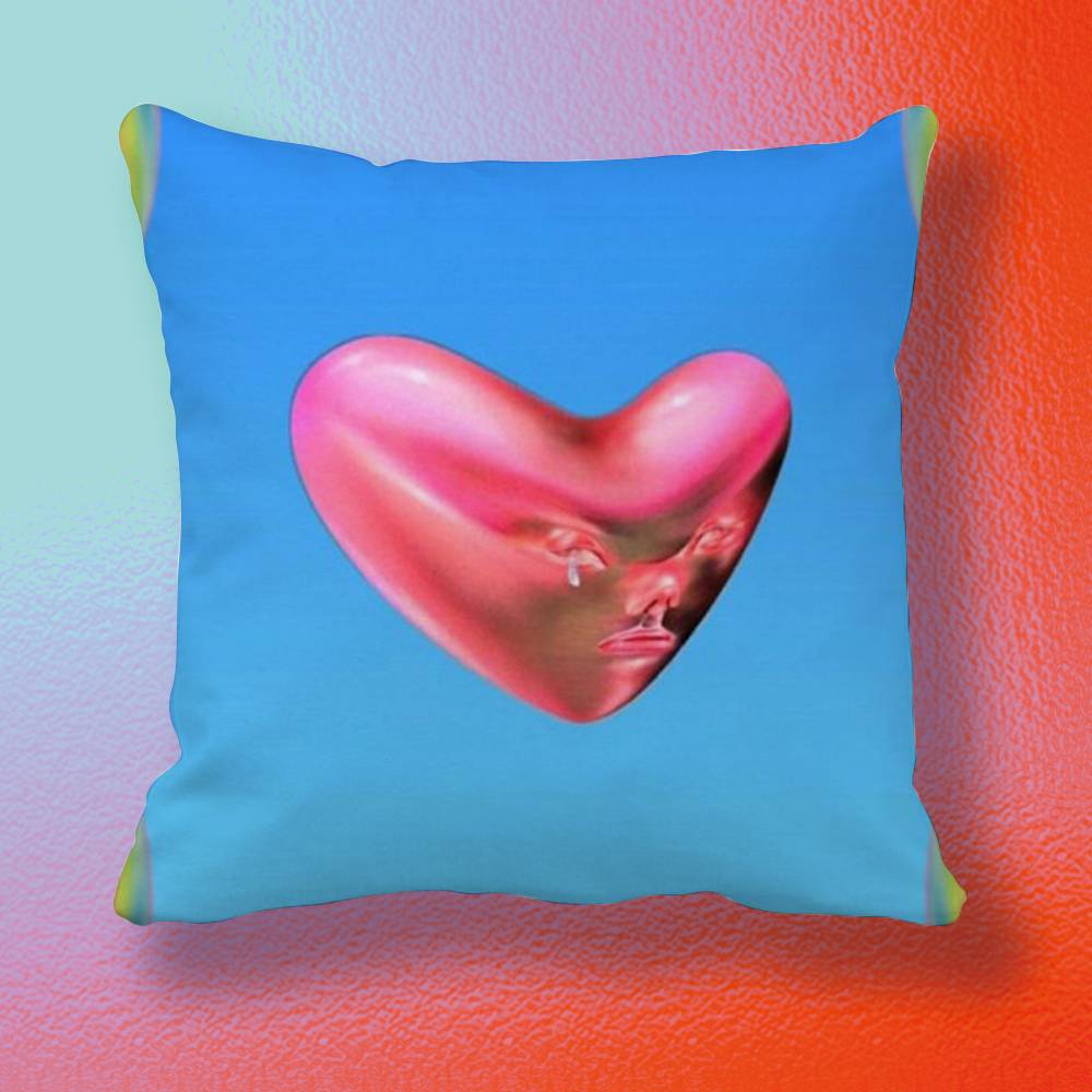 Fontaines DC Romance Doublesided printed pillow cover Solid color minimalist pillowcase fits all bedroom styles