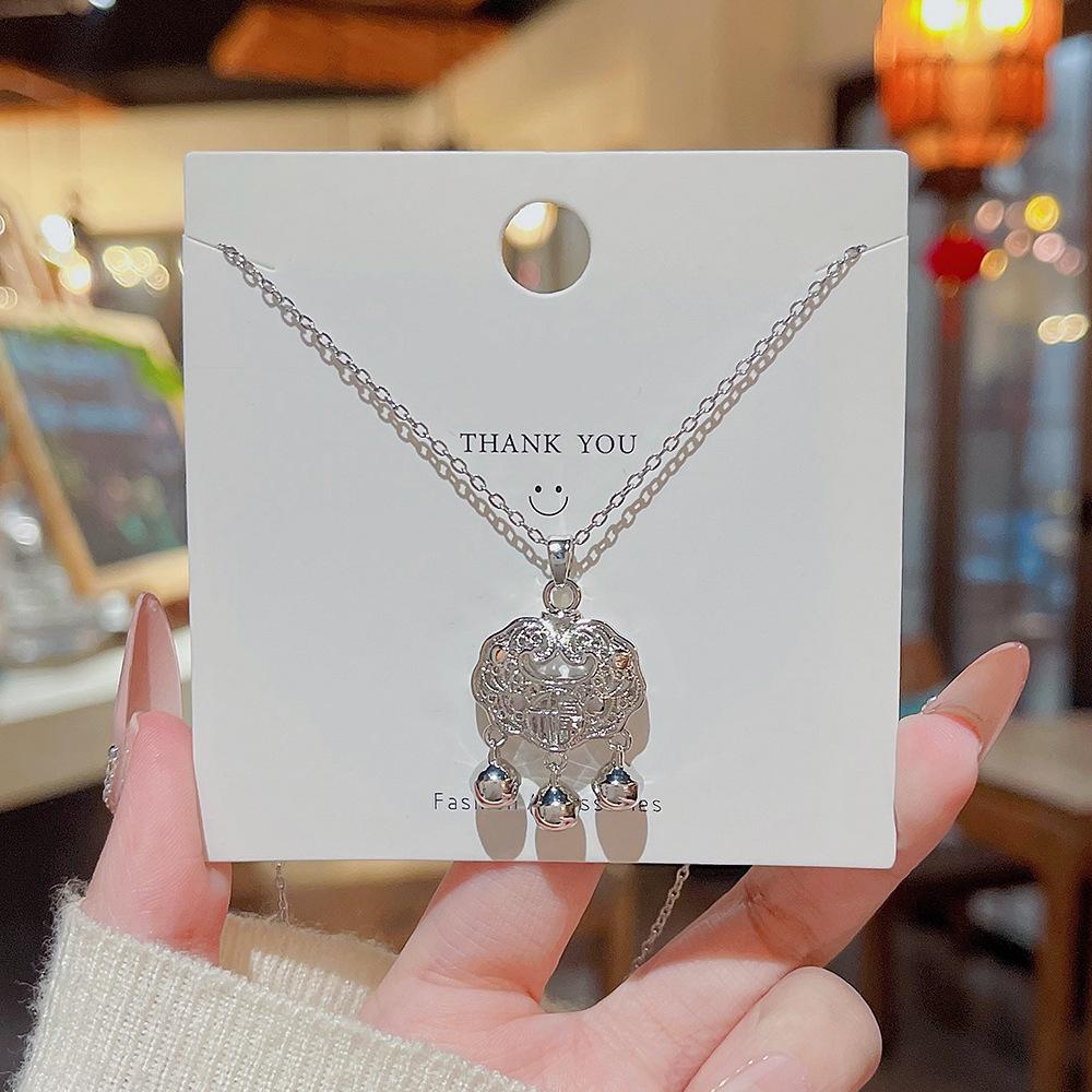 2025 Luxury Titanium-Clad Women's Summer Necklace - Non-Fading, High-End Design