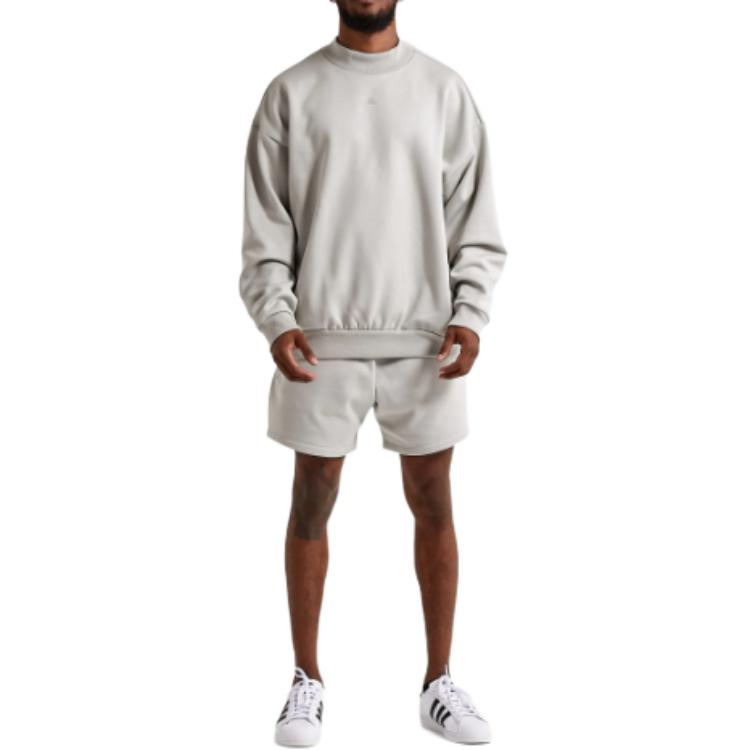 Adidas Originals Sweatshirts Unisex Gray Crew Neck Moderate Regular IA3435-