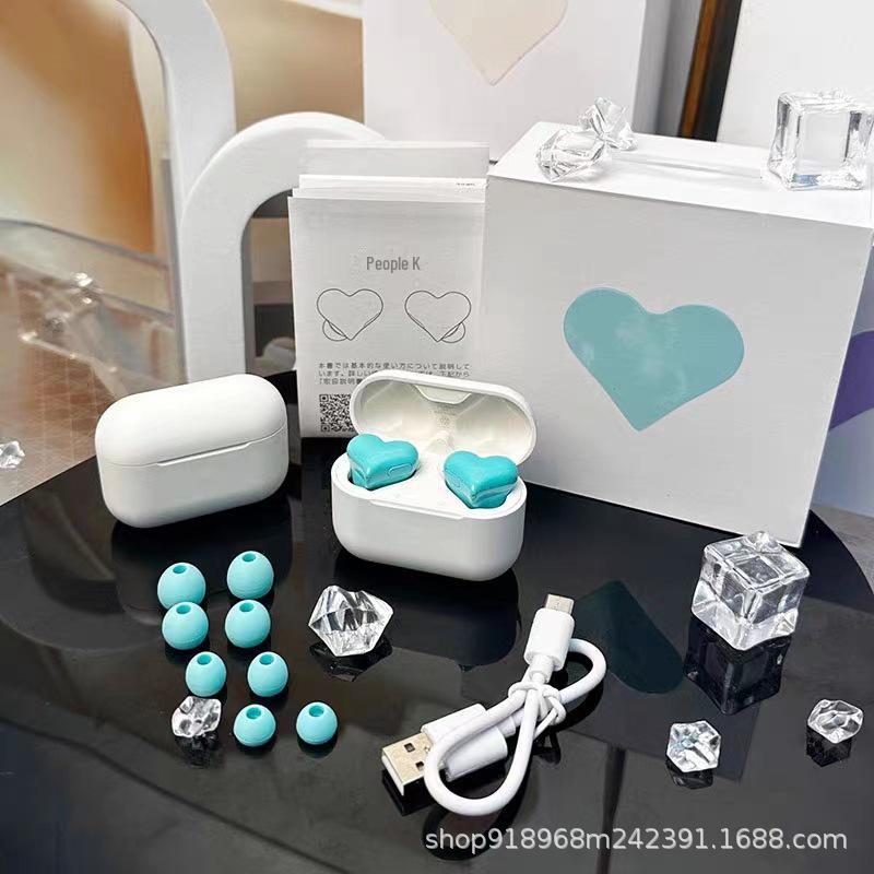 

Японські серцеві палички: Бездротові навушники із шумозаглушенням у формі серця – ідеальний подарунок для неї Gift Box зелений